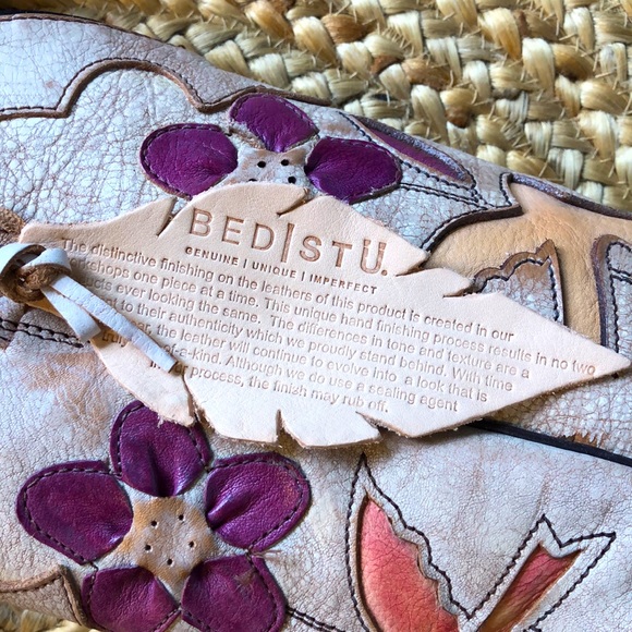 Bed Stu Cobbler Series Valencia II Western Cowboy Boots Floral Birds NEW! - Picture 4 of 11